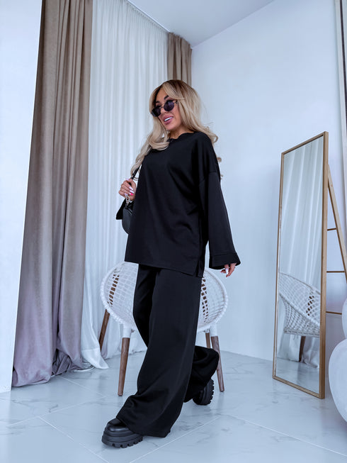 LARGE SIZE set "MANHATTAN" - BLACK